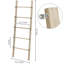 Solid Wood 5 ft Blanket Ladder