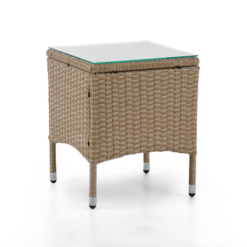 Table de bout Malaquite, Brun
