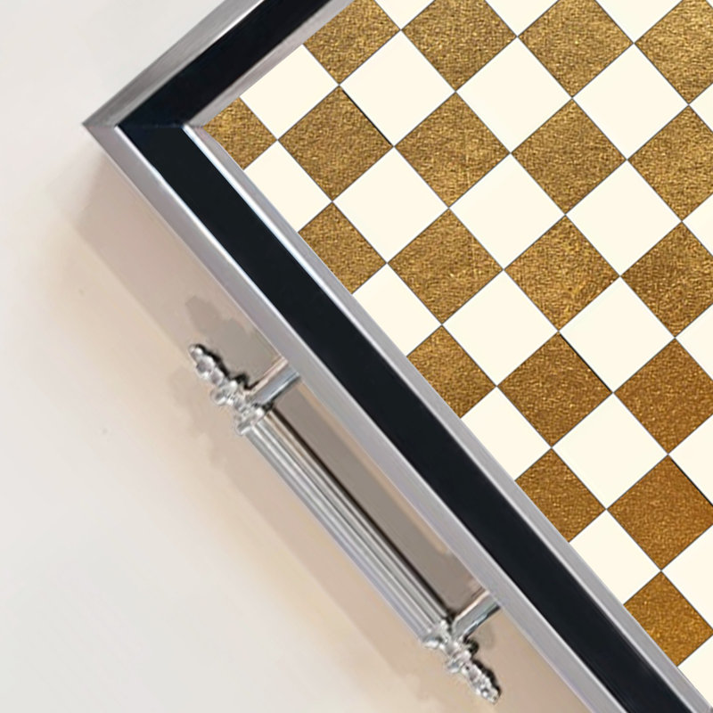 Élégant plateau en verre de 19,7 po x 11,4 po x 1,4 po | Fabrication 100% verre durable | Facile à nettoyer avec un chiffon humide | Idéal pour le service, la présentation décorative et l'organisation | Ajout élégant à la décoration intérieure