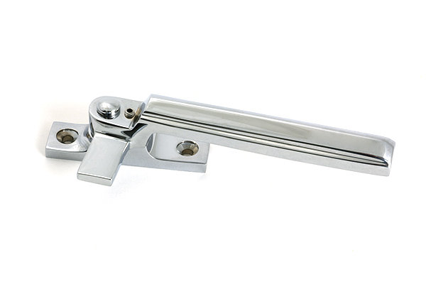 Art Deco Locking Fastener - RH, Polished Chrome