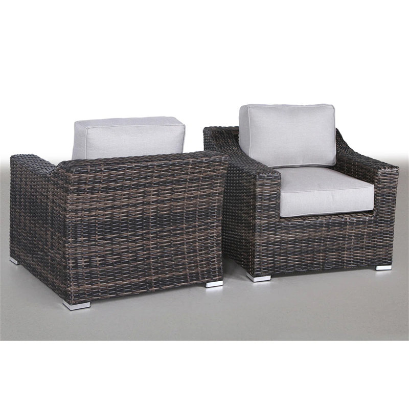 Fully Assembled Patio Chair With Cushions 2