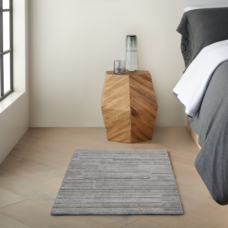 Striped Indoor Rug, Rectangle 2' x 3'