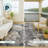 Machine Washable Indoor/Outdoor Chantille ACN2933 Floral Rug-128960751