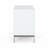 Modern White End Table