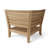 Teak Modular Patio Conversation Set with Sunbrella® Cushions-134822306