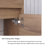 16.8'' Single Bathroom Vanity with Ceramic Top-112233011