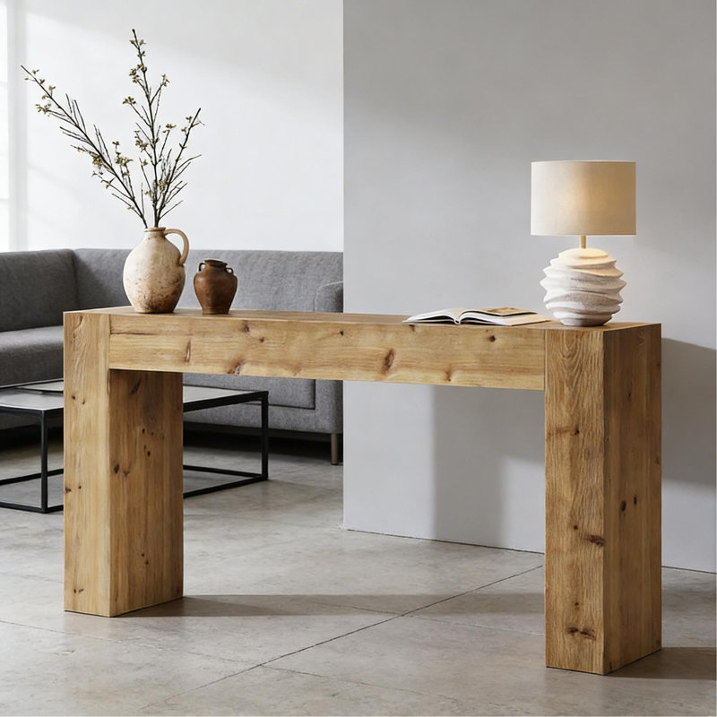 Table d'appoint en bois Minimalist