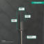 Hansgrohe Rainfinity Baton Handheld Shower Head 100-90860654-49859021