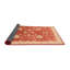 Tapis décoratif multicolore à motif abstrait-1461050693