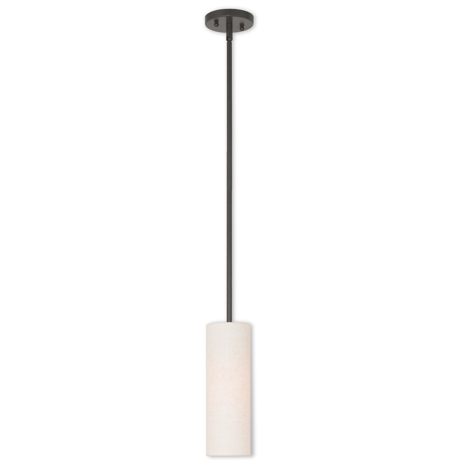 Flaire Single Light Dimmable Pendant, English Bronze