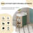 Freestanding Bathroom Vanity with Ceramic Sink and Storage-1480406637