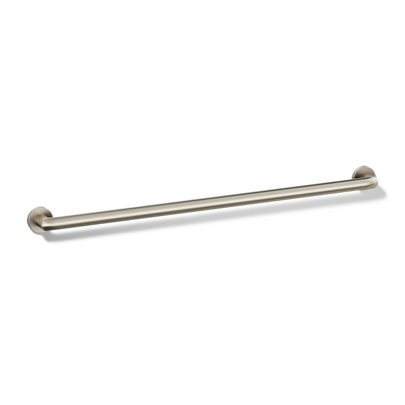 Barre d'appui Kumin, Nickel brossé, L 36 po