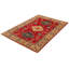 Tapis rouge foncé Finest Gazni 6 pi 0 po x 8 pi 7 po