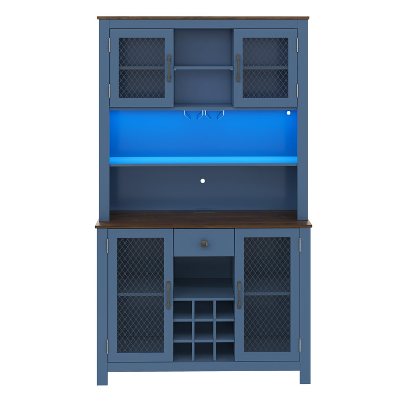 Armoire de cuisine 71 "H, Marine