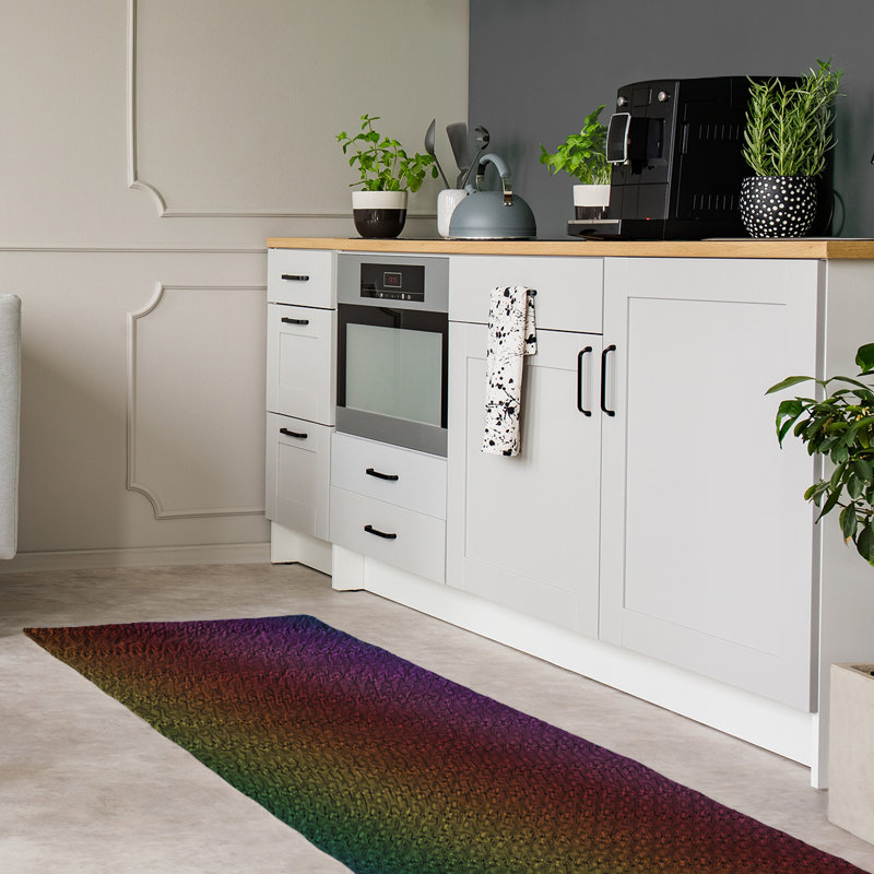 Chenille Ombre Indoor Rug, Runner 2'6" x 8'