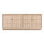 Durrant 87" Wide Sideboard, Light Natural