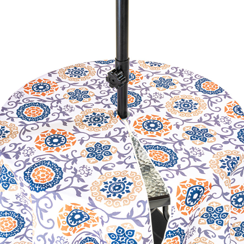 Charif Geometric Shapes Water Repellent Tablecloth, 180cm W x 180cm L