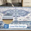 Tapis de salon à motif floral oriental Fillender-106589495