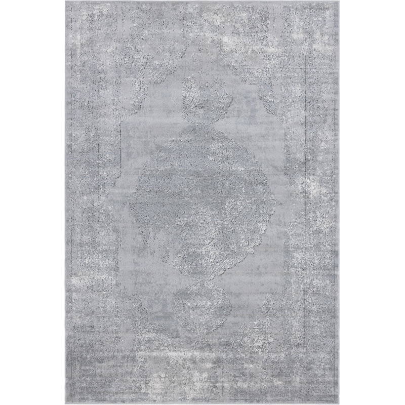 Tapis oriental gris Janousek, Rectangle 6 pi 1 po x 9 pi