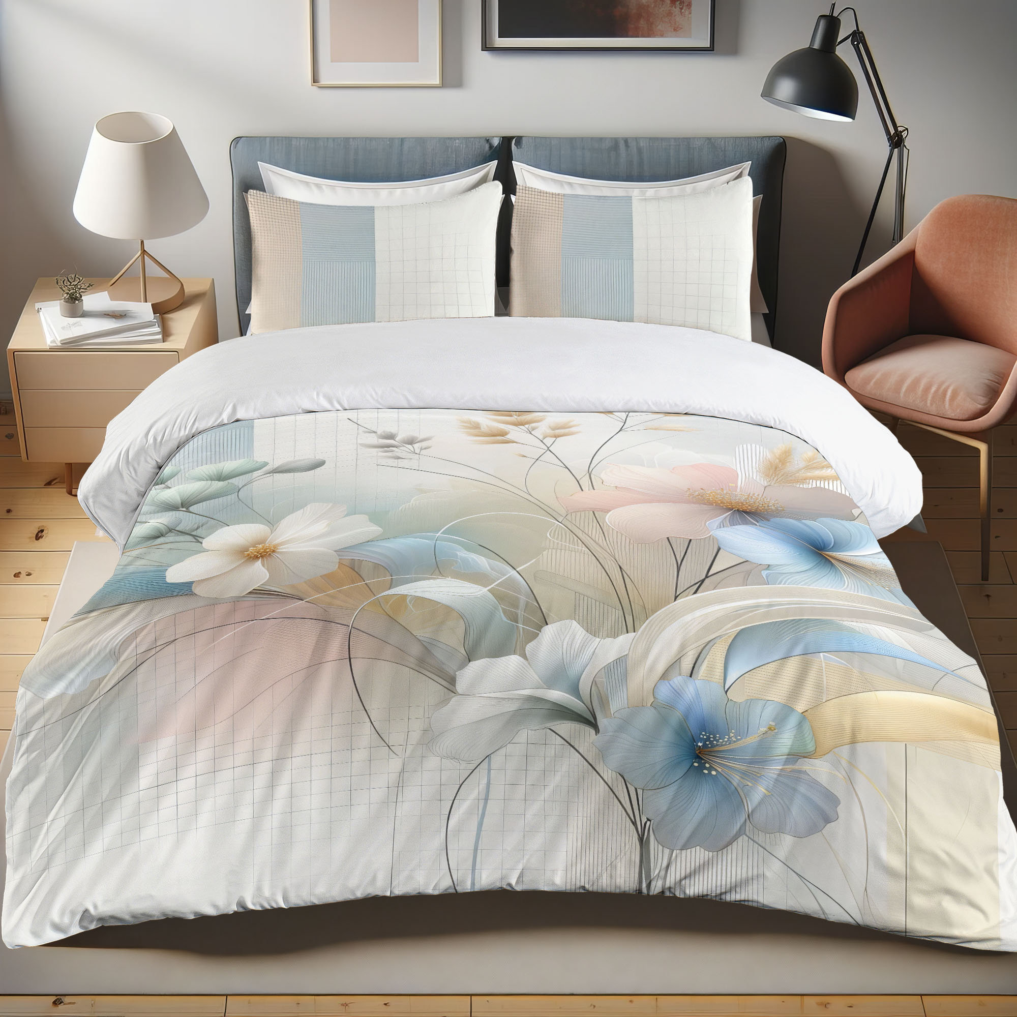Glorious Sunflower Dreamcatcher WY2202032CL Duvet Cover Set main image 1