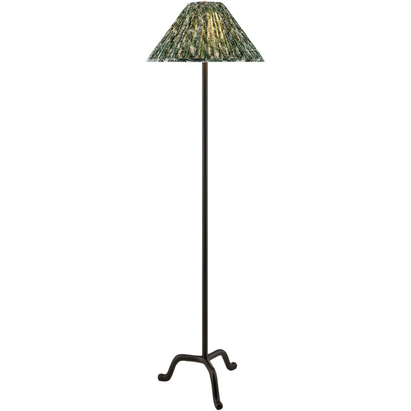 Lampe sur pied Dani, Vert