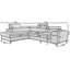 Aimantas 3 Seater Velvet Sofa Bed-70207258-98351351