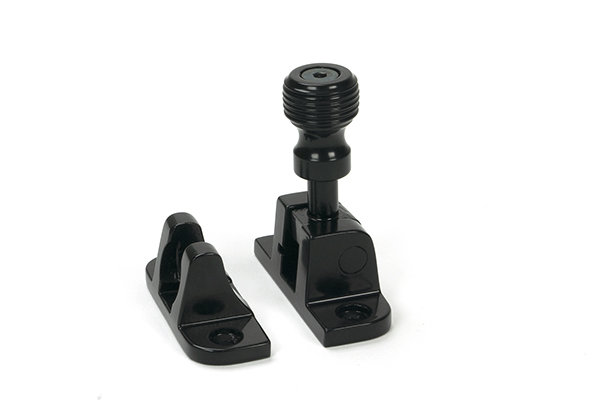 Beehive Brighton Fastener (Radiused), Black