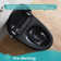 Black Smart Bidet Toilet with Pump and Bidet Built In, Auto Dual Flush and Auto Open/Close Lid, Smart Toilet with Heated Seat, Warm Dryer, Night Light, Digital Display