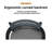 7-Piece Outdoor Patio Aluminum Furniture, Modern Dining Set, Including 4 Dining Chairs & 2 Swivel Rockers Sunbrella Fabric Cushioned And Rectangle Dining Table With Umbrella Hole