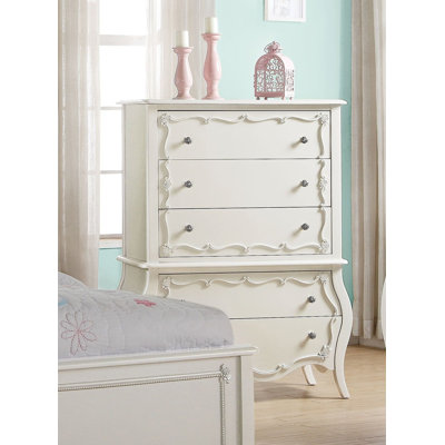 Alizai 37'' W 5 - Drawer Dresser