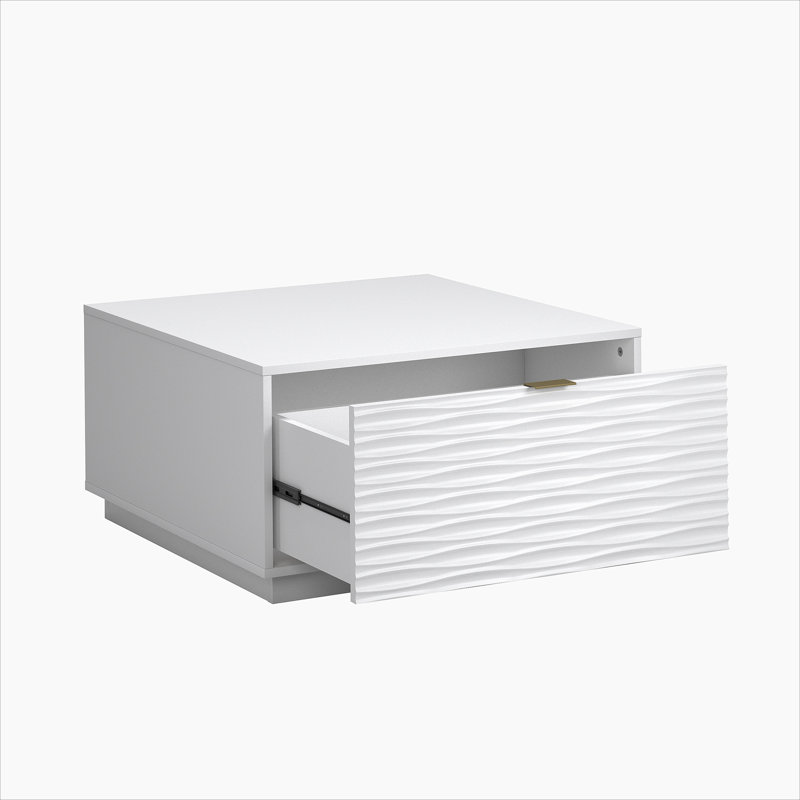 Table basse, finition blanche
