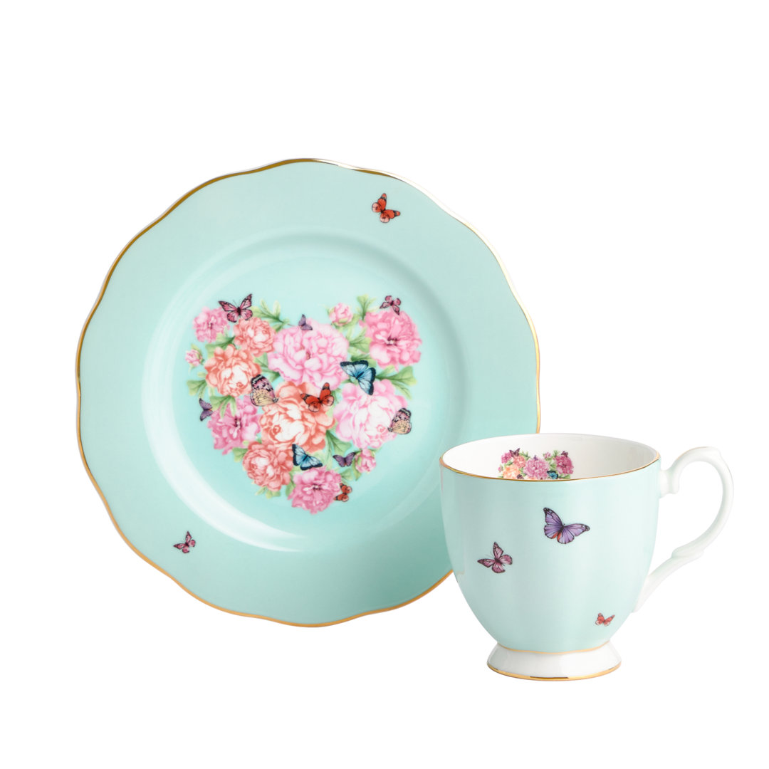 Royal Albert, Miranda Kerr Friendship Footed Mug & Plate Blessings