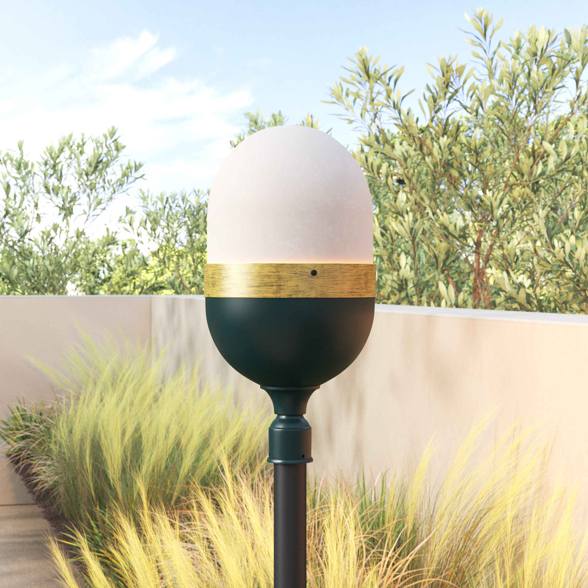 Marie Metal Outdoor Lantern Head