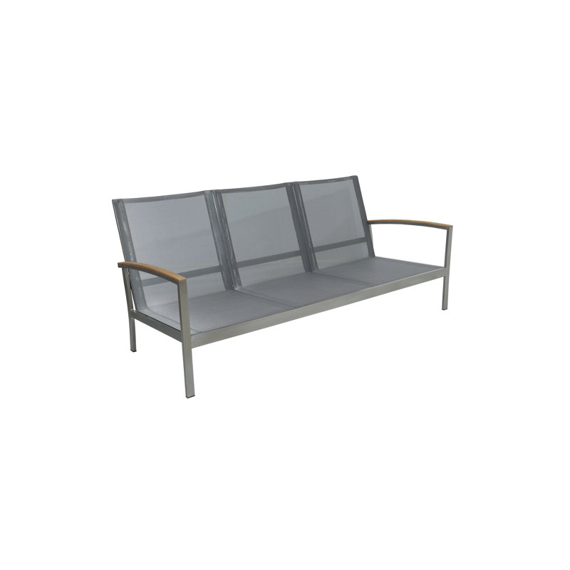 Avanti Stainless Steel Sling Outdoor Deep Seating 3 - Seater, Spa