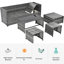 Bylas 6 - Person Seating Group with Cushions-686060425