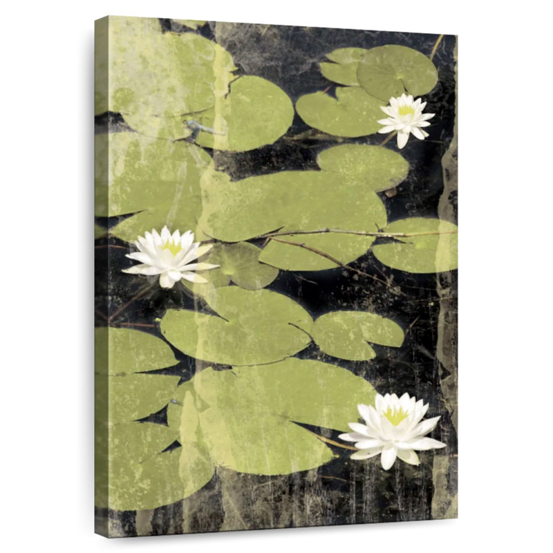 Harnek Pond Blossoms, H 30 po x l 20 po