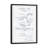 " Raymond McVay Fishing Lure Patent Sketch (Ink) IV " Graphic Art-72409488-72409468-72409481
