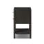 Zuma Nightstand - Dune/Gunmetal/Natural-1891368332