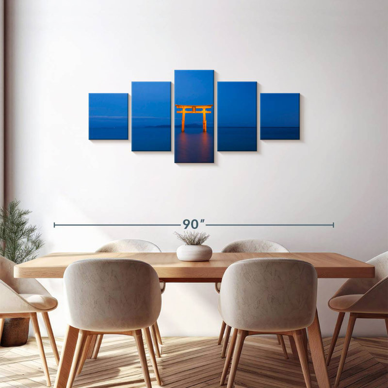 Torii Gate, 30" H x 68" W