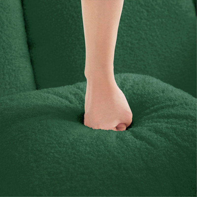 Canapé moelleux moelleux, moelleux, confortable, confortable, Vert