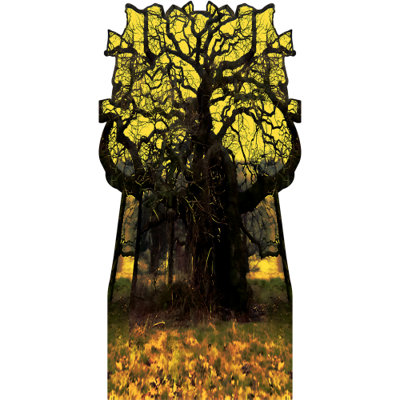 SP13254 Arbre de chêne antique effrayant Domesday Spooky