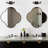 Aluminum Wavy Wall Mirror-97817012-97817013