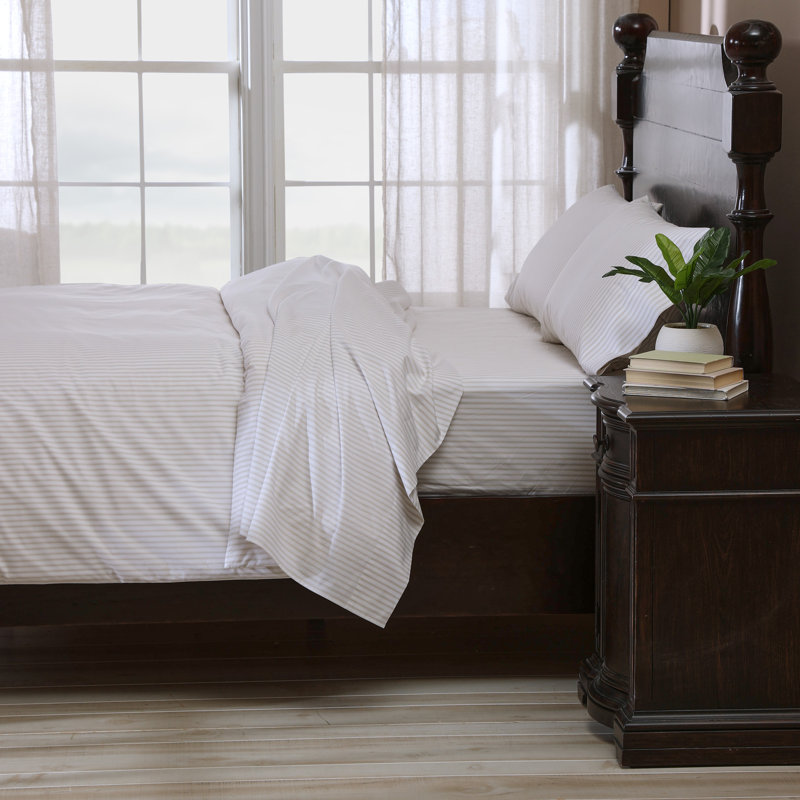 Comforter, Driftwood Striped, King Comforter