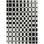 8' X 10' Black And Ivory Geometric Washable Indoor Outdoor Area Rug