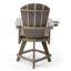 Chaise de comptoir pivotante avec porte-gobelet Adirondack-1600846265-1600846270