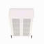 Bibliothèque 32 po en verre trempé (4 tablettes)