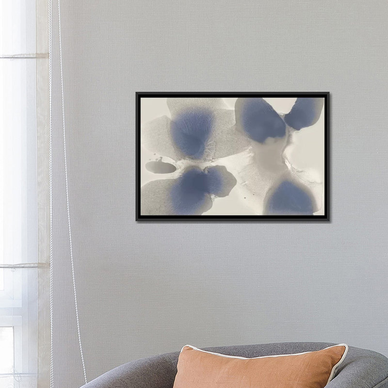 Intuitive par Hannah Carlson - reproduction d'art sur toile tendue, H 18 po x l 26 po x P 1,5 po, Pas de tapis