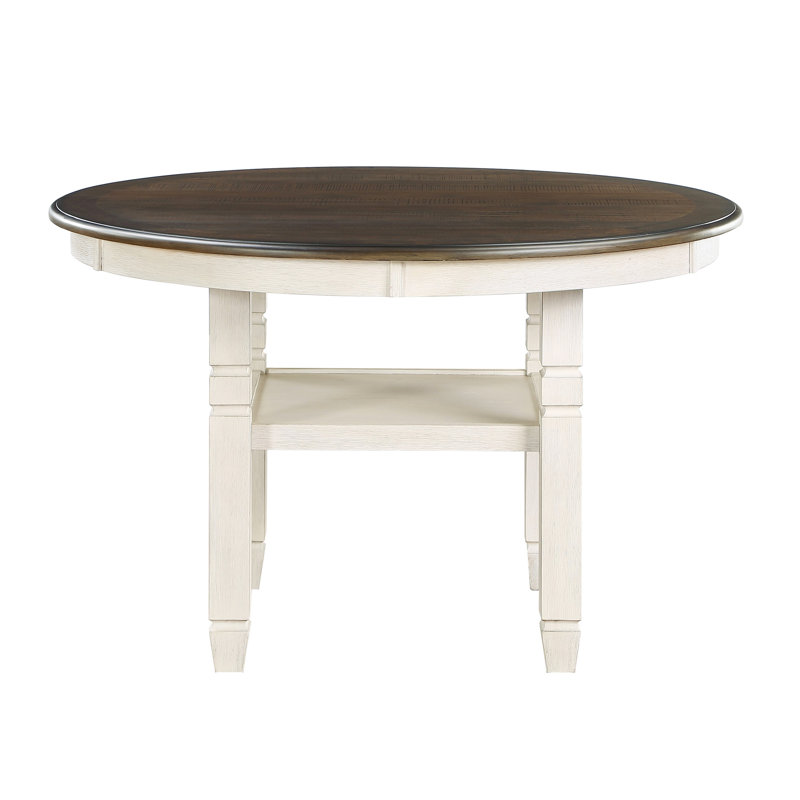 Eaglin Round Dining Table, White