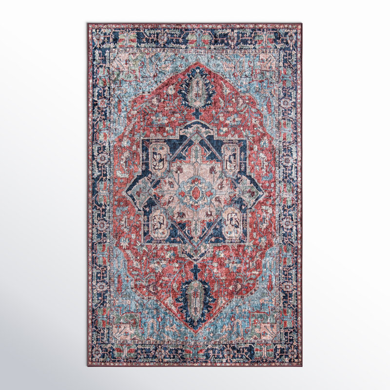 Oriental Indoor Rug, Rectangle 5' X 8'