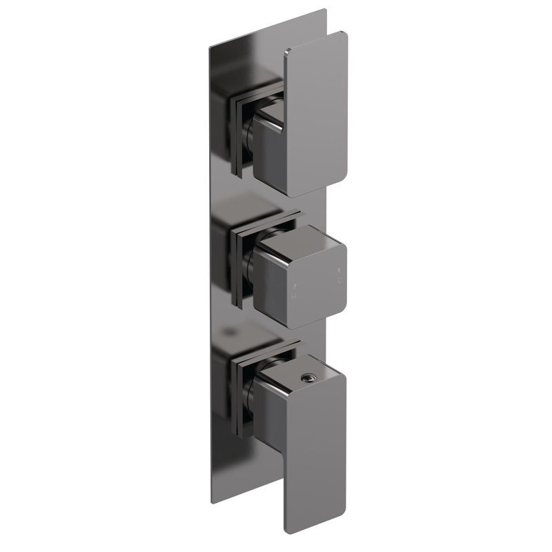 Windon Double Concealed Thermostatic/Diverter Shower Valve